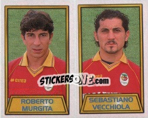 Sticker Roberto Murgita / Sebastiano Vecchiola - Calcio 2000 - Merlin