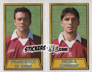 Cromo Francesco Di Iorio / Nicola Corrent - Calcio 2000 - Merlin