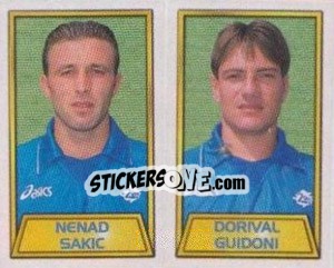 Cromo Nenad Sakic / Dorival Guidoni - Calcio 2000 - Merlin