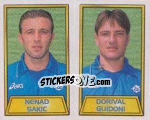 Sticker Nenad Sakic / Dorival Guidoni - Calcio 2000 n. 575 - Merlin