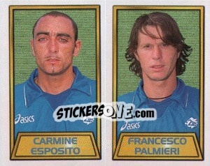 Sticker Carmine Esposito / Francesco Palmieri - Calcio 2000 - Merlin