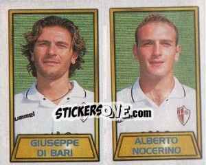 Sticker Giuseppe Di Bari / alberto Nocerino - Calcio 2000 - Merlin