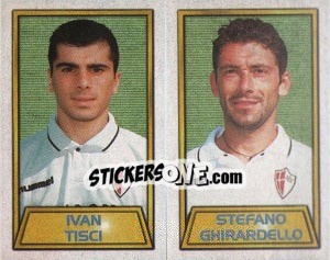 Cromo Ivan Tisci / Stefano Ghirardello - Calcio 2000 - Merlin