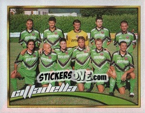 Sticker Cittadella - Calcio 2000 - Merlin