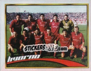 Sticker Livorno - Calcio 2000 - Merlin