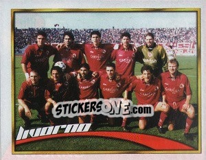 Cromo Livorno - Calcio 2000 n. 618 - Merlin