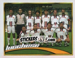 Sticker Lucchese - Calcio 2000 n. 619 - Merlin