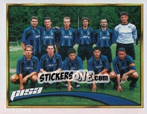 Sticker Pisa - Calcio 2000 n. 623 - Merlin