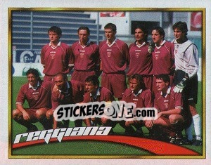 Sticker Reggiana - Calcio 2000 n. 624 - Merlin