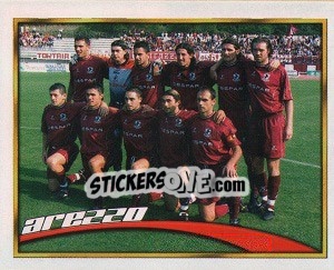 Sticker Arezzo - Calcio 2000 n. 630 - Merlin