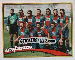 Figurina Catania - Calcio 2000 - Merlin