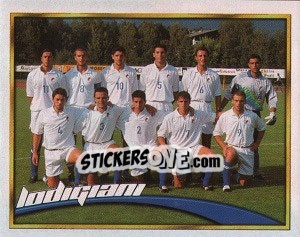 Figurina Lodigiani - Calcio 2000 - Merlin