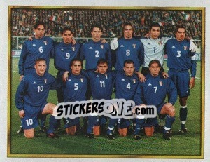 Figurina ITALIA - Calcio 2000 - Merlin