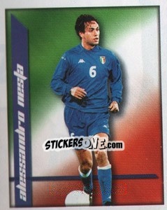 Sticker Alessandro Nesta - Calcio 2000 n. 651 - Merlin