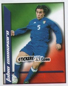 Sticker Fabio Cannavaro - Calcio 2000 n. 652 - Merlin