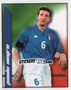 Sticker Paolo Negro - Calcio 2000 n. 653 - Merlin
