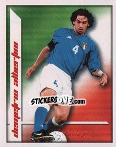 Sticker Demetrio Albertini - Calcio 2000 n. 655 - Merlin