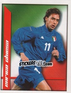 Sticker Enrico Chiesa - Calcio 2000 - Merlin