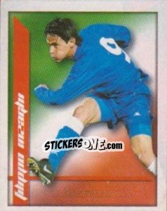 Figurina Filippo Inzaghi - Calcio 2000 - Merlin