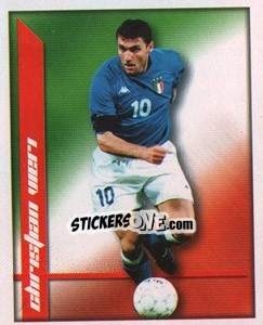 Sticker Christian Vieri - Calcio 2000 n. 664 - Merlin