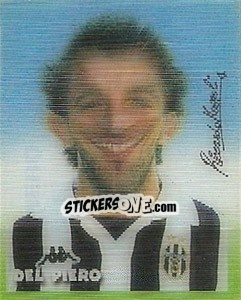Sticker Del Piero - Calcio 2000 - Merlin