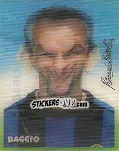 Cromo Roberto Baggio - Calcio 2000 - Merlin