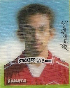 Cromo Nakata - Calcio 2000 - Merlin