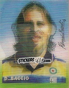 Sticker Dino Baggio - Calcio 2000 - Merlin