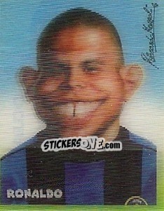 Figurina Ronaldo - Calcio 2000 - Merlin