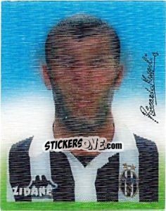 Sticker Zidane - Calcio 2000 n. C37 - Merlin