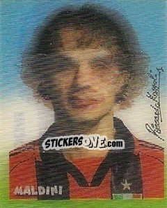 Sticker Maldini - Calcio 2000 n. C38 - Merlin