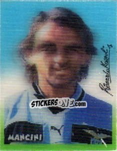 Figurina Mancini - Calcio 2000 - Merlin