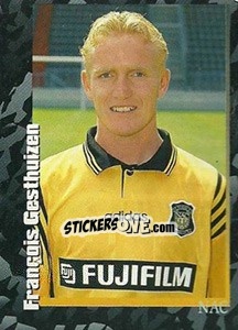 Sticker François Gesthuizen - Voetbal 1996-1997 - Panini