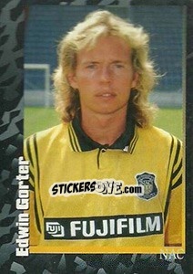 Sticker Edwin Gorter - Voetbal 1996-1997 - Panini