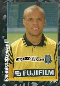 Sticker Earnest Stewart - Voetbal 1996-1997 - Panini