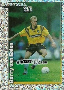 Sticker Barry van Galen - Voetbal 1996-1997 - Panini