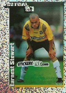 Sticker Earnest Stewart - Voetbal 1996-1997 - Panini