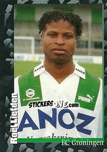Sticker Roël Liefden - Voetbal 1996-1997 - Panini