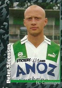Sticker Peter Sörensen - Voetbal 1996-1997 n. 208 - Panini