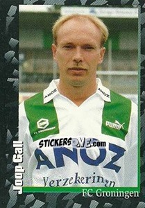 Sticker Joop Gall - Voetbal 1996-1997 - Panini