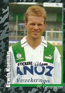 Sticker Erwin Koeman - Voetbal 1996-1997 - Panini