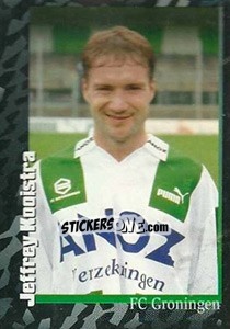 Sticker Jeffrey Kooistra - Voetbal 1996-1997 - Panini