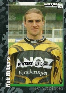 Sticker Rob Hilbers - Voetbal 1996-1997 - Panini