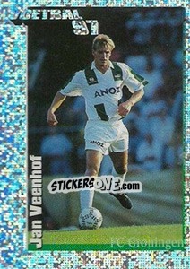 Sticker Jan Veenhof - Voetbal 1996-1997 n. 224 - Panini