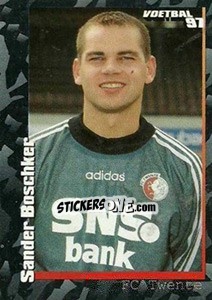 Figurina Sander Boschker - Voetbal 1996-1997 - Panini