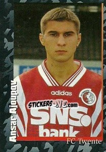 Sticker Ansar Ajoupov - Voetbal 1996-1997 n. 232 - Panini