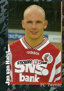 Sticker Jan van Halst - Voetbal 1996-1997 - Panini