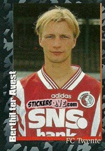 Sticker Berthil ter Avest - Voetbal 1996-1997 - Panini