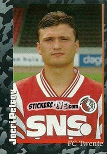 Sticker Joeri Petrov - Voetbal 1996-1997 - Panini