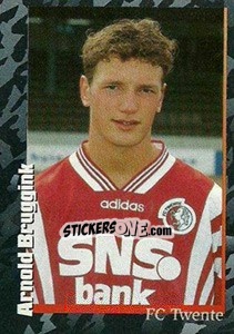 Sticker Arnold Bruggink - Voetbal 1996-1997 - Panini